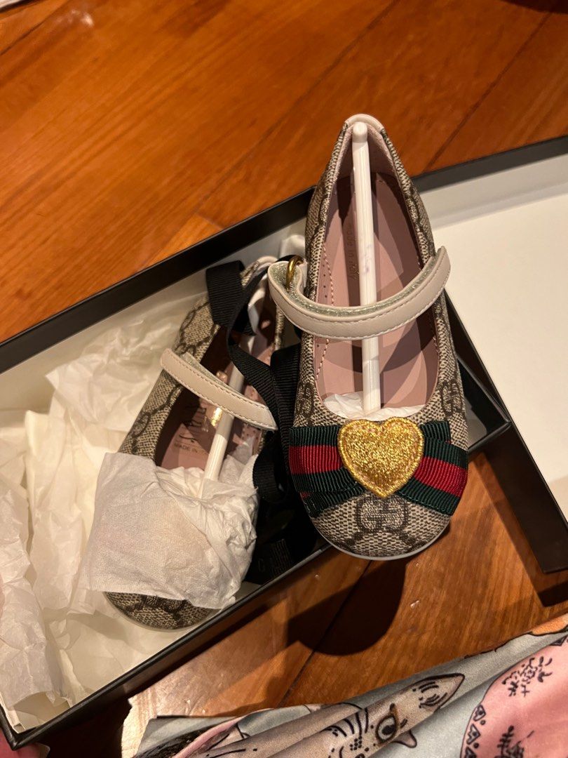 Baby new ace pre-walker shoes - Gucci - Girls | Luisaviaroma