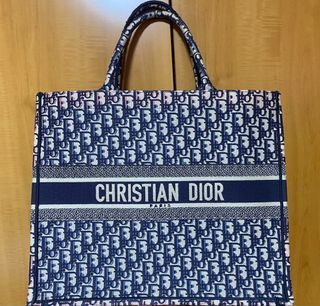 Authentic Dior small book tote (twilly excluded)