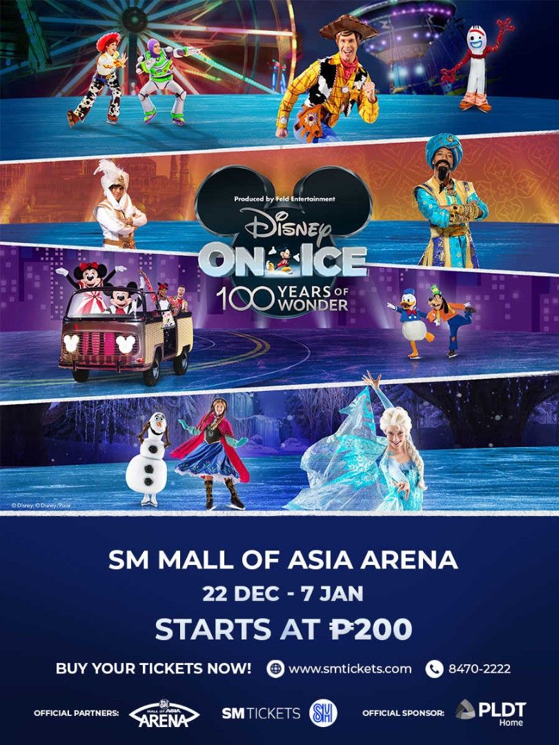 Disney on Ice Philippines, Tickets & Vouchers, Event Tickets on Carousell