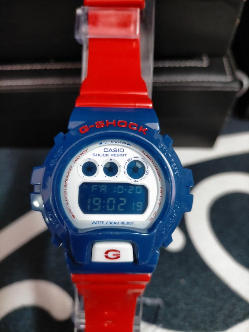 DW6900 biru merah Men s Fashion Watches Accessories Watches