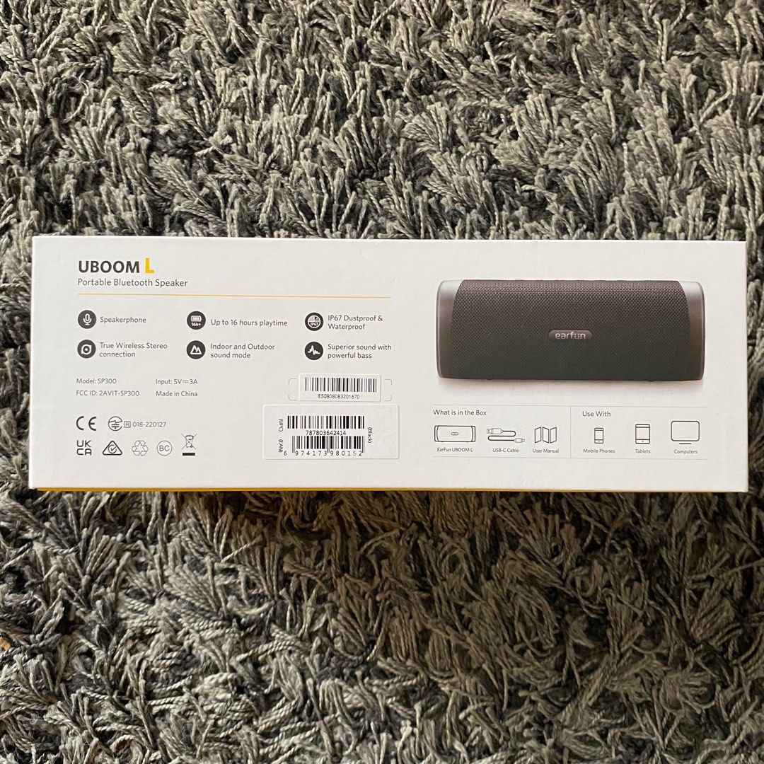Earfun UBOOM L (Category: Soundbars, Speakers & Amplifiers) located in Caloocan City. Submitted by belleandbelle (Listing ID 1263363493, Image 2). Description: .