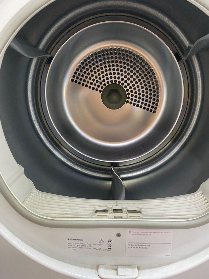 Electrolux Dryer EDP2074PDW, TV & Home Appliances, Washing Machines and