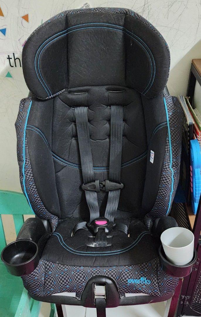Evenflo Chase Booster Seat Babies Kids Going Out Car Seats on