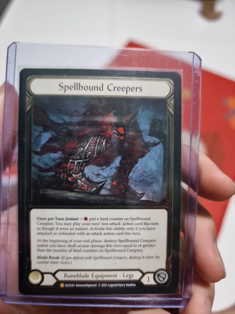 FABTCG Spellbound creepers, Hobbies & Toys, Toys & Games on Carousell