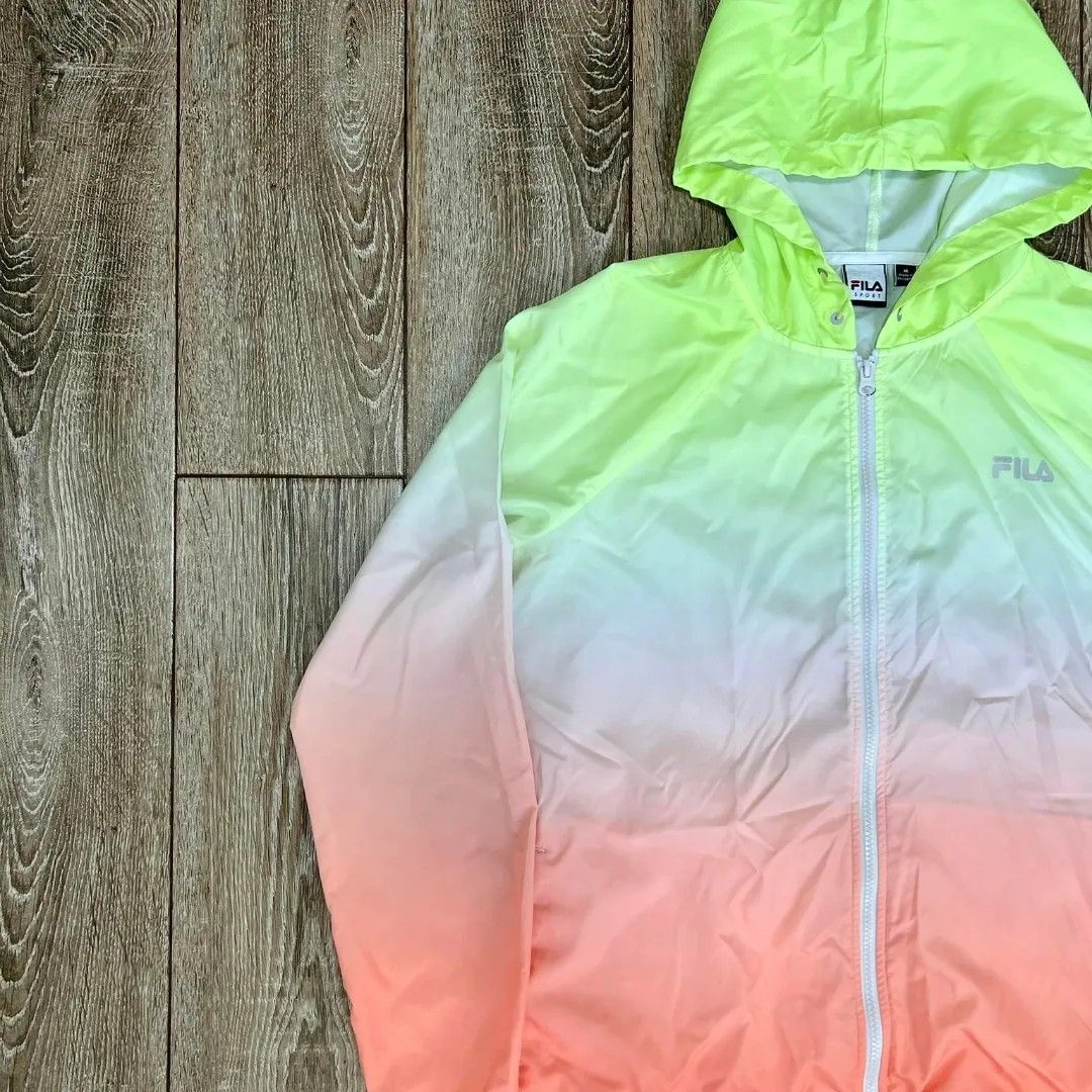 Fila sales ombre windbreaker