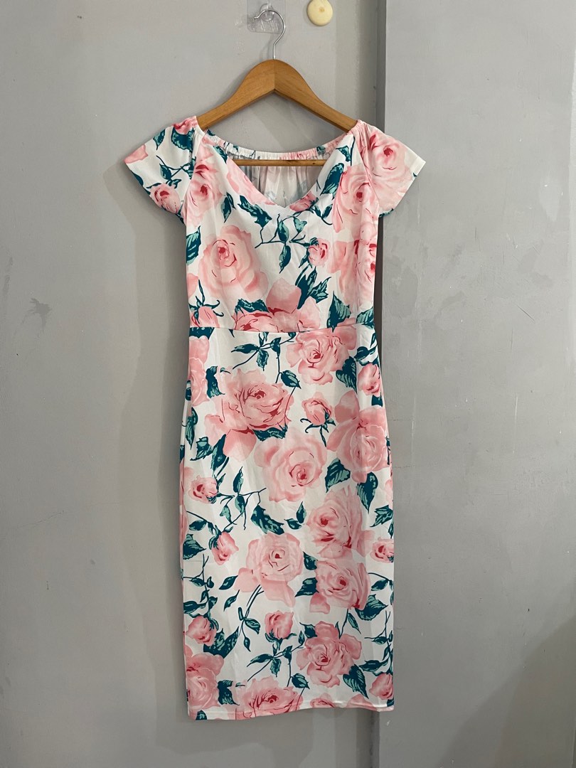Floral Semi Formal Dress Women s Fashion Dresses Sets Dresses