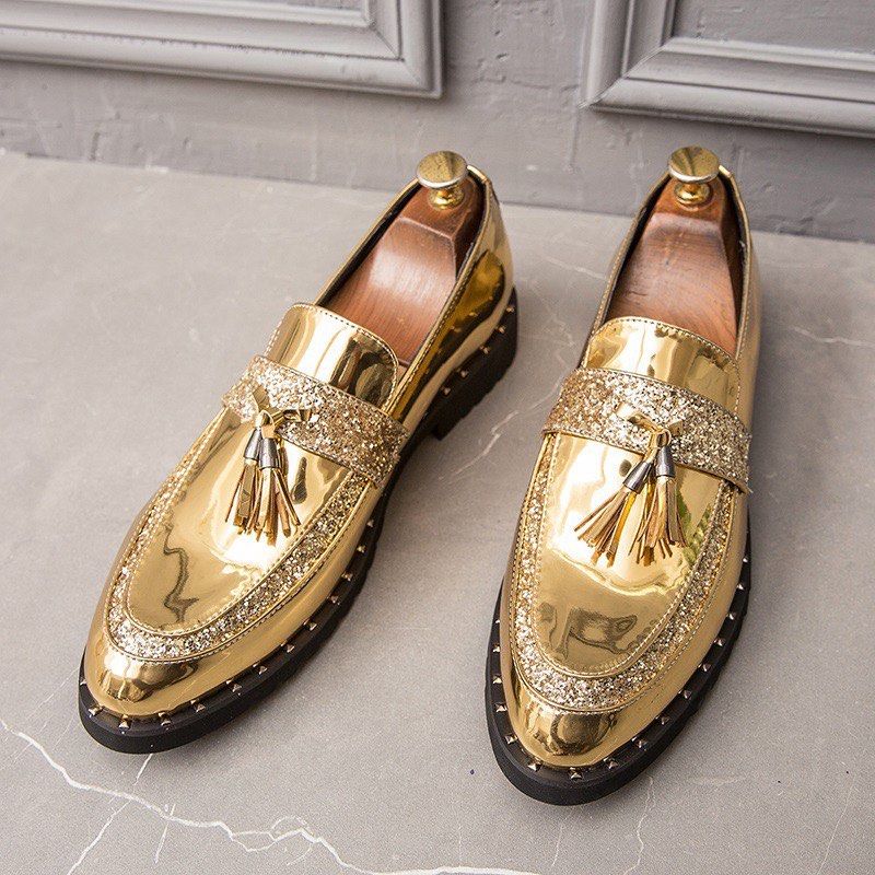 Loafer cheap shining shoes