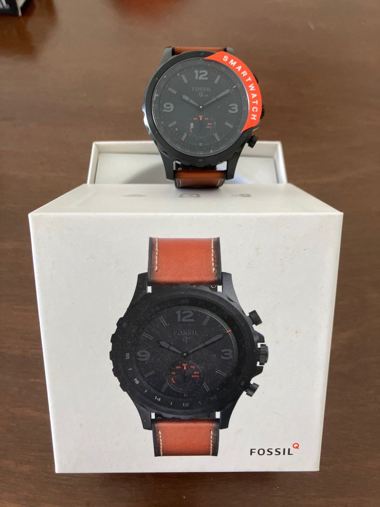 Fossil Q Nate Smartwatch Mobile Phones Gadgets Wearables