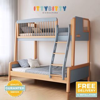 (Free Installation) Modular Children's Bunk bed Series 2/bed frame/staircase/wardrobe/ladder
