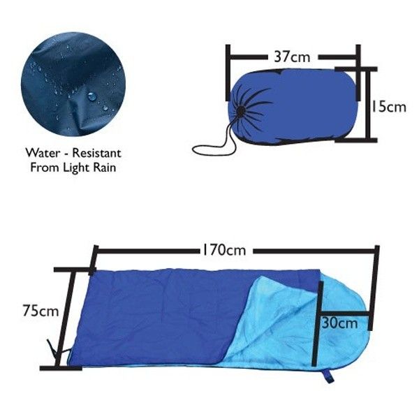 Second hand shop sleeping bag