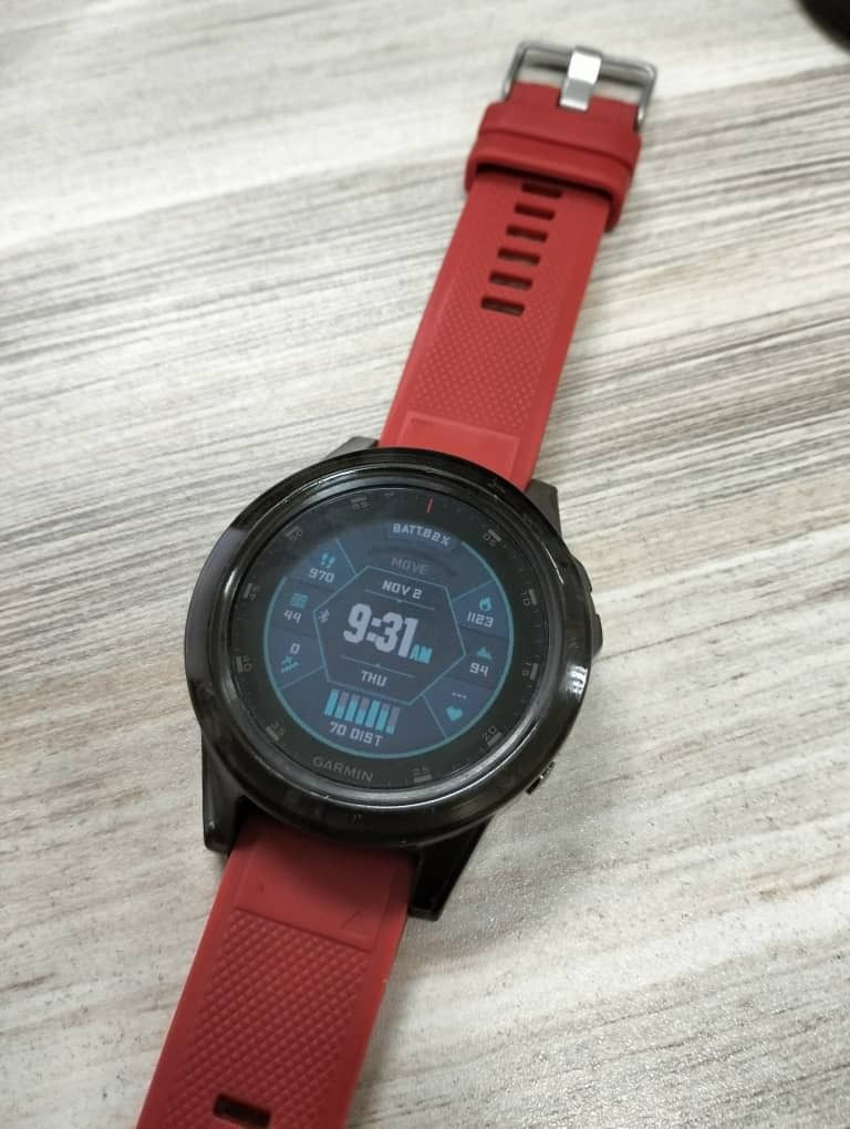 Garmin fenix 5 sapphire glass sales