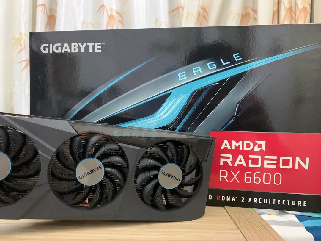 GIGABYTE EAGLE RX6600, Computers & Tech, Parts & Accessories, Computer ...