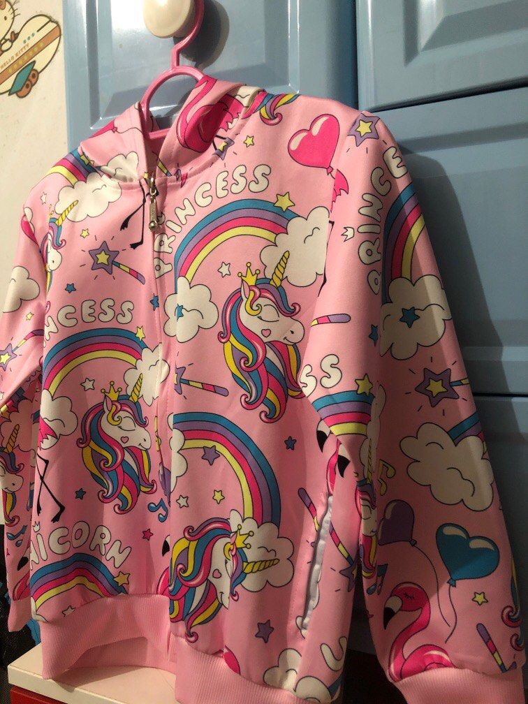 Girls discount unicorn jacket