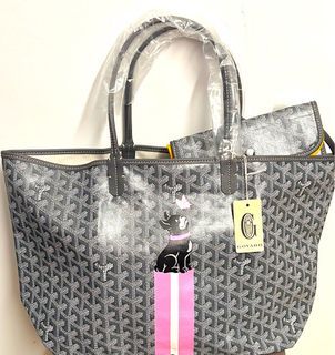 GOYARD NAVY BLUE SMALL TOTE BAG, Women's Fashion, Bags & Wallets, Tote Bags  on Carousell