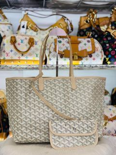 genuine article 1 jpy Goyard Anne ju Mini sun Louis Junior white tote bag  handbag GOYARD white : Real Yahoo auction salling