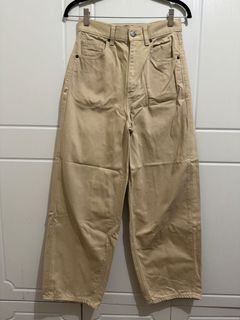 GU by Uniqlo Super Highwaist Light Brown Denim Mom Jeans Pants
