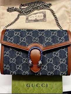 Gucci Dionysus Bag GG Velvet Super Mini Black 1769631