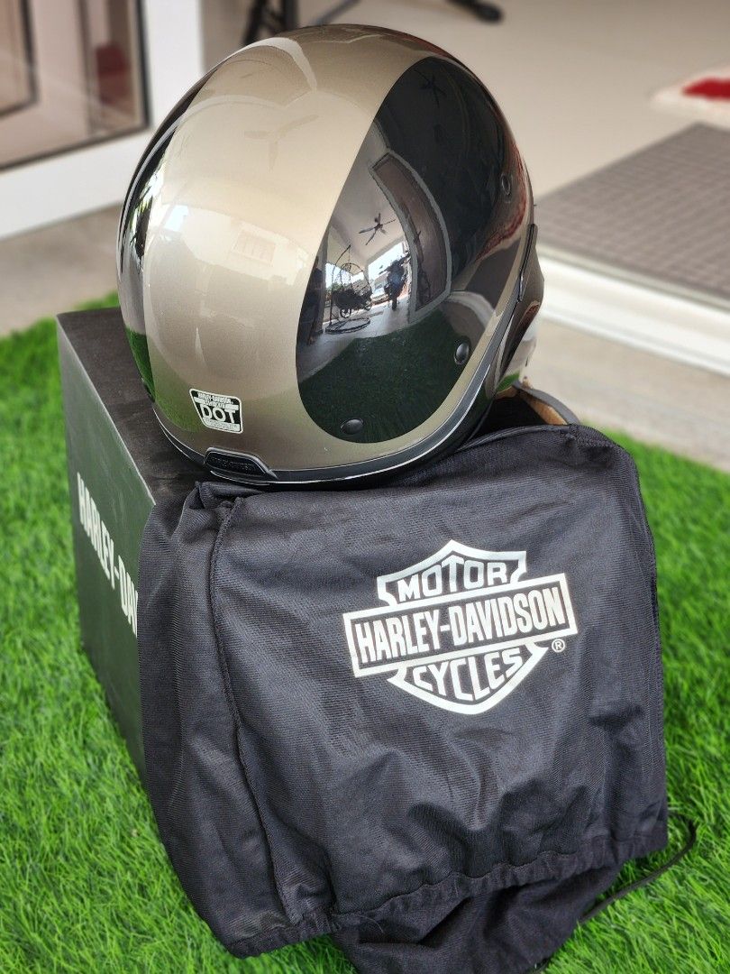 Harley Davidson Sport Glide 3in1 X07 Helmet Black, Motorbikes on