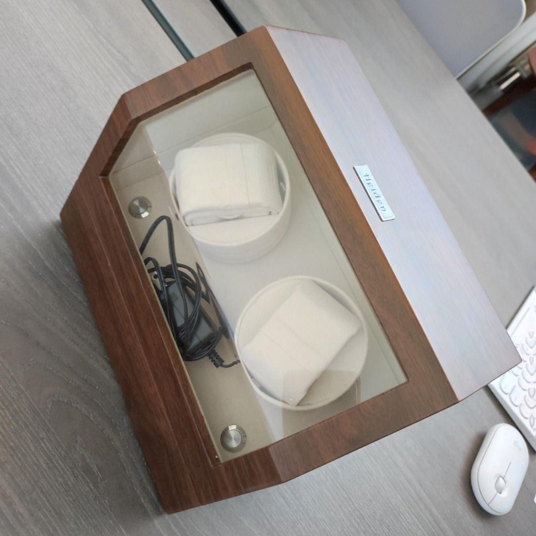 Heiden dual watch best sale winder
