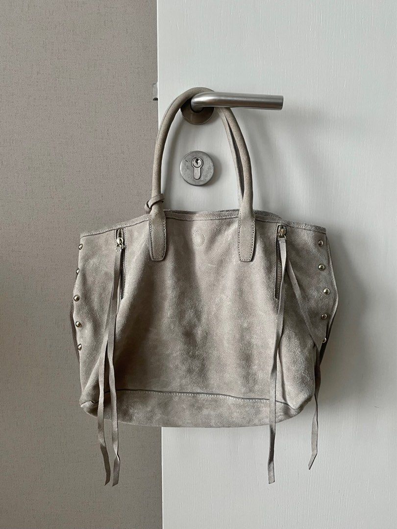 H M Suede Shoulder Bag Women s Fashion Bags Wallets Shoulder