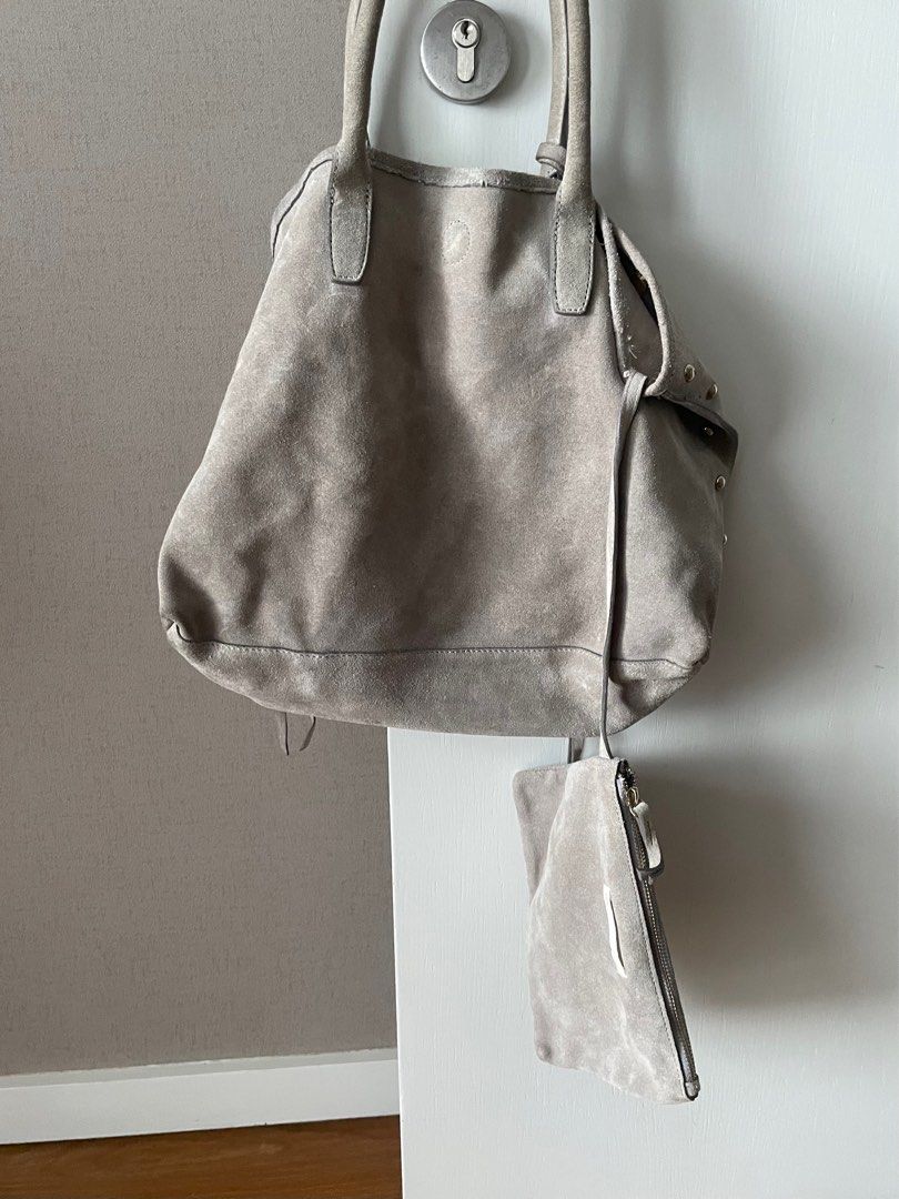 Suede shoulder bag best sale h&m