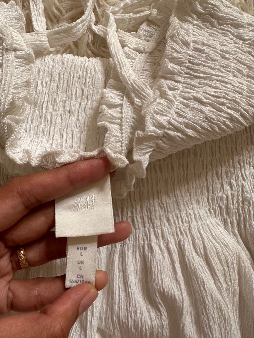 H&m white 2025 dress uk