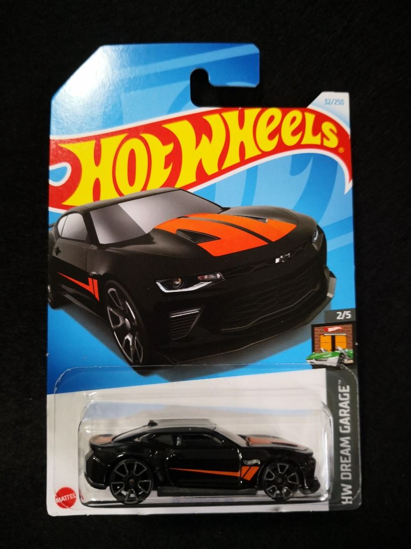 Hot Wheels 18 Camaro SS Black 2024 Hobbies Toys Toys Games