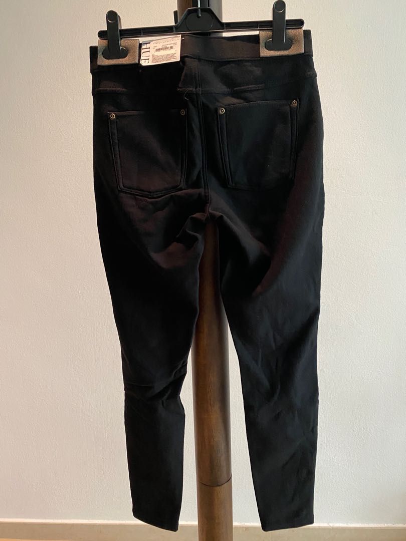 Hue] Fleece lined denim leggings (New), Women's Fashion, Bottoms, Jeans &  Leggings on Carousell