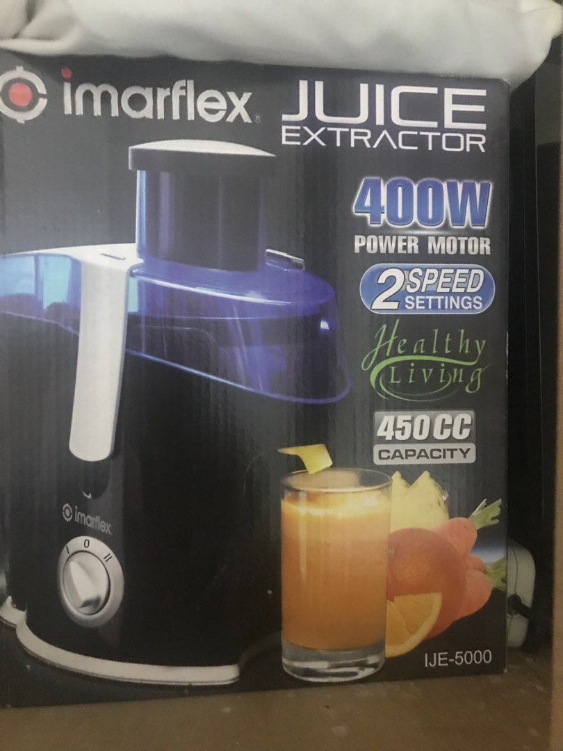 Imarflex juice extractor, TV & Home Appliances, Kitchen Appliances