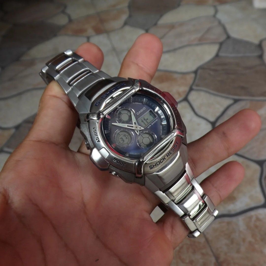カシオ】Gショック G-511D シルバーカラー文字盤 デジアナ QZ - 腕時計 