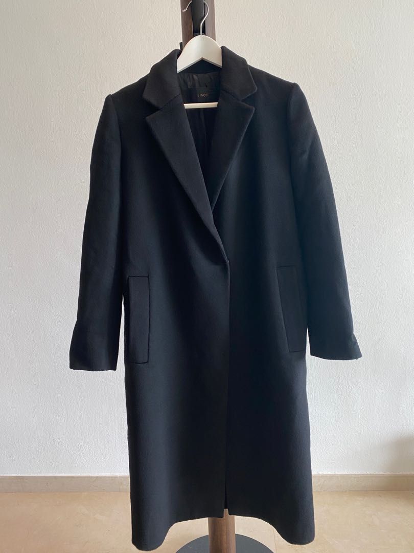 Pure cashmere cheap coat womens