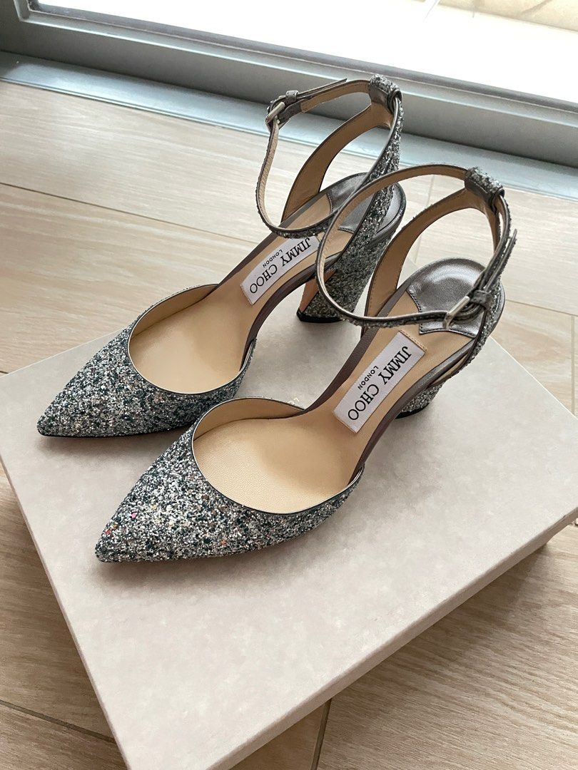 Jimmy choo micky glitter online