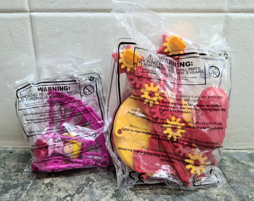 JOLLIBEE & HETTY Jollibee WHEEL OF JOY Kiddie Meal Toy Series