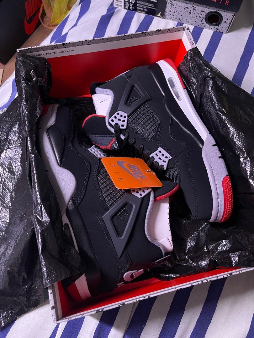 Jordan 4 bred 2019 size 7.5