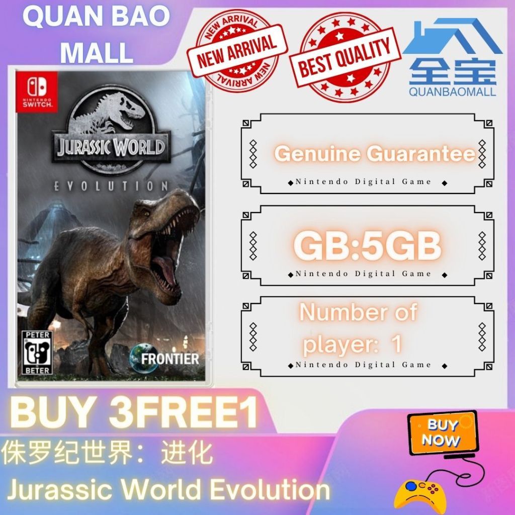 Jurassic world alive nintendo switch online