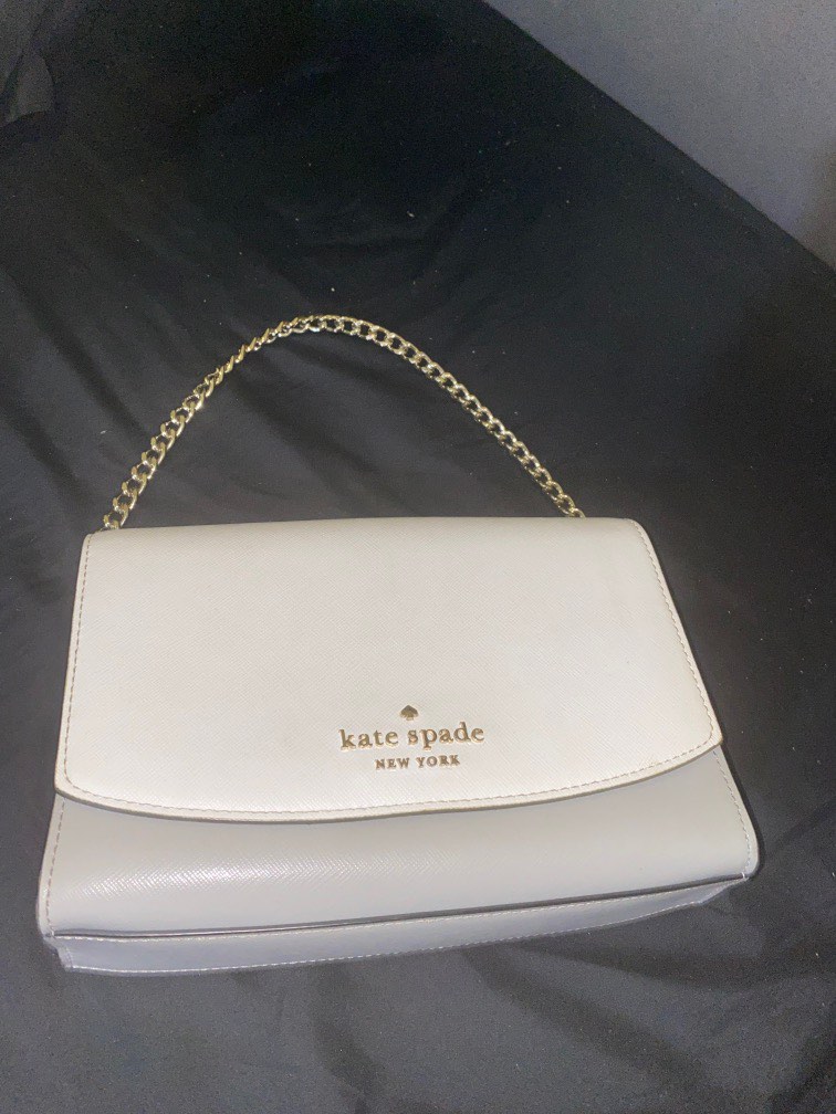 Kate Spade Carson Convertible Crossbody in Crystal Blue, Luxury, Bags &  Wallets on Carousell