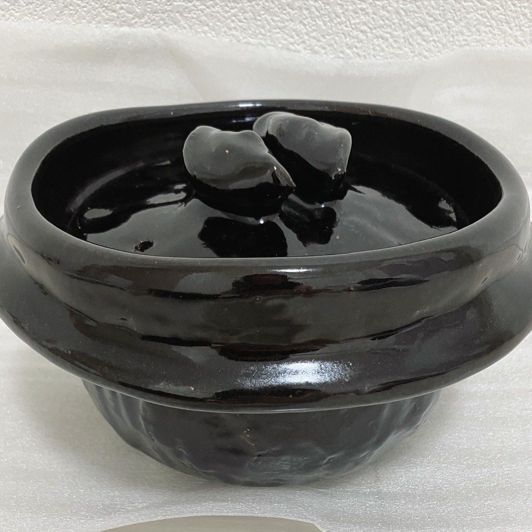 ☆新品☆雲井窯（KUMOIGAMA）鴨釉きまぐれ御飯鍋（一合半炊き） 土鍋 