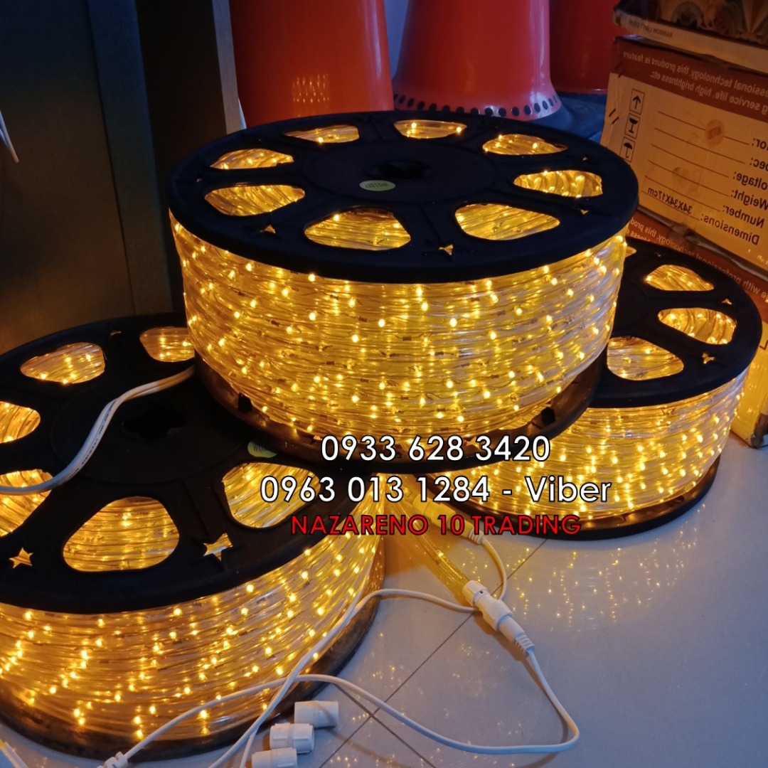 LED Cable Rope Light Road Light, Furniture & Home Living, Lighting ...