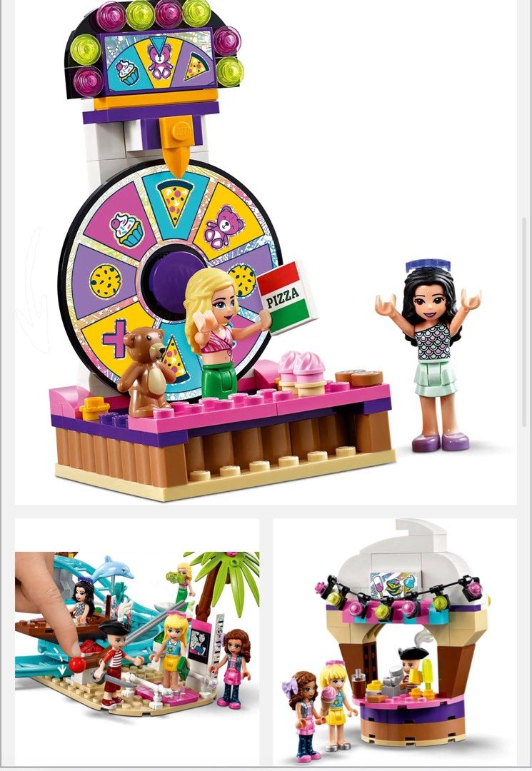 Lego friends heartlake city hotsell amusement pier 41375 building kit