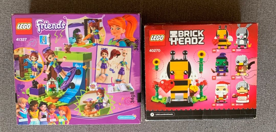 LEGO Valentines bee Seasonal 29 LEGO Friends Mia s Bedroom 41327