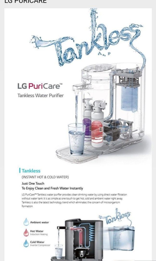 PROMOTION LG PuriCare Tankless Water Purifier