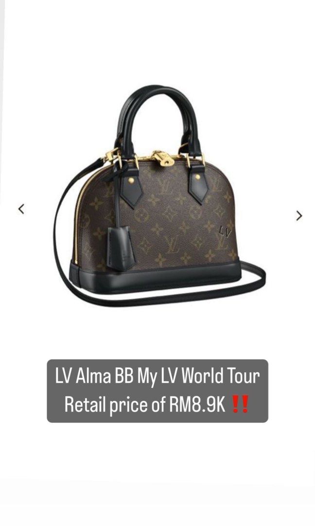 LV Alma BB, Luxury, Bags & Wallets on Carousell
