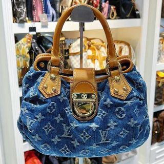 Louis vuitton patchwork denim bowly bag, Luxury, Bags & Wallets on Carousell