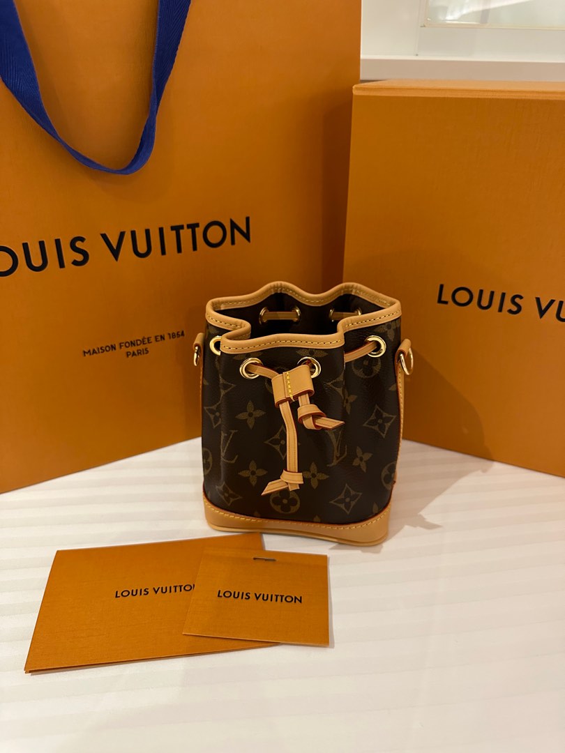 Louis Vuitton Nano Noe, Luxury, Bags & Wallets on Carousell