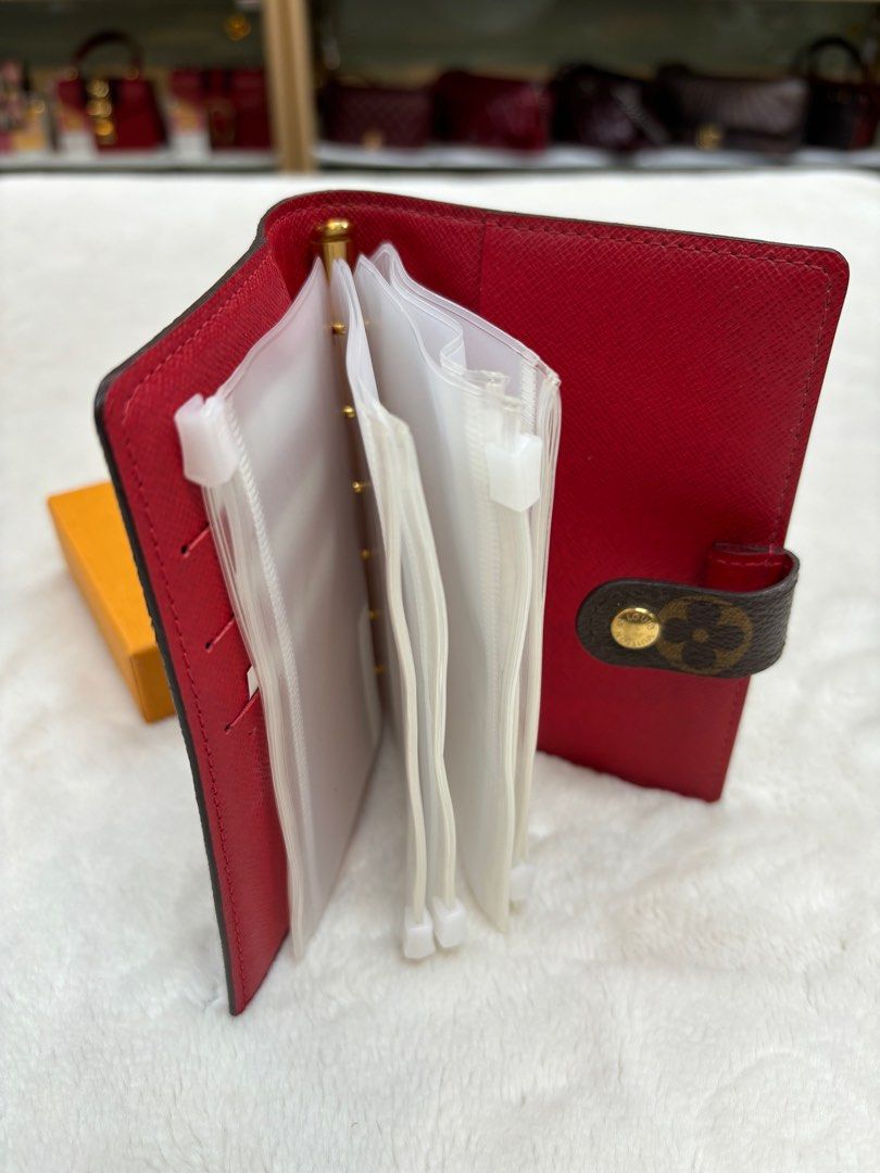 Louis Vuitton Monogram Vernis Small Ring Agenda Cover - Red Books,  Stationery & Pens, Decor & Accessories - LOU793026