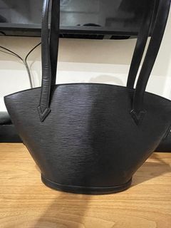 Louis Vuitton Epi Saint Jacques PM Black Leather Short Strap Handbag ( –  Bluefly