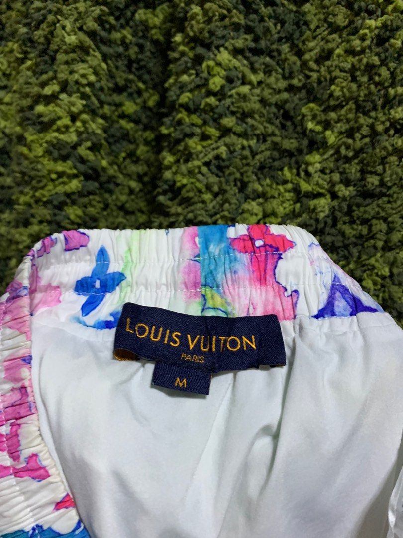 LOUIS VUITTON WATERCOLOR SWIM SHORTS, Luxury, Apparel on Carousell