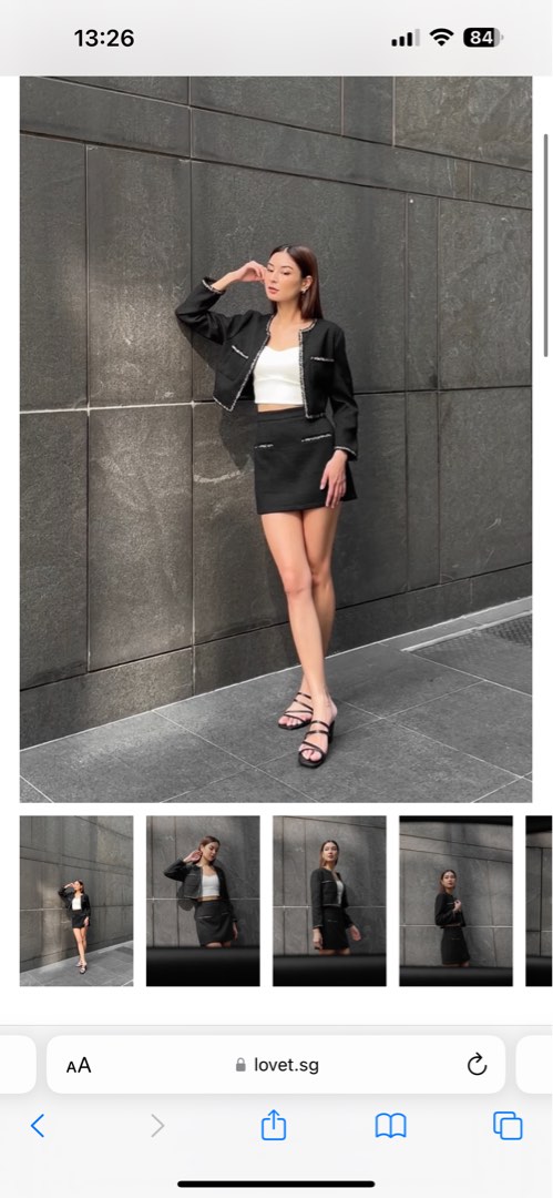 Lovet SHANELL TWEED TRIMMING JACKET (BLACK or WHITE), Women's Fashion,  Coats, Jackets and Outerwear on Carousell