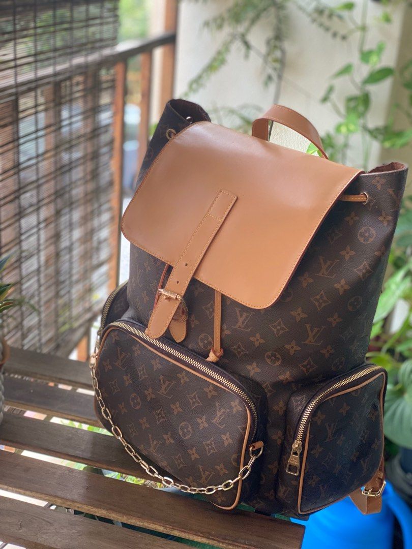 Louis Vuitton Backpack Handbag Zipper, Women bag transparent background PNG  clipart | HiClipart