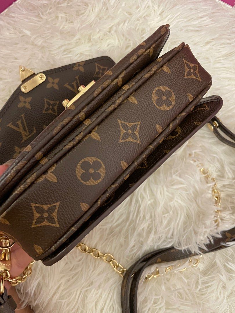 SOLD** LV Monogram Pochette Metis East West (NFC), Luxury, Bags & Wallets  on Carousell